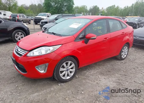 2012 Ford Fiesta Sel from USA, damaged, VIN 3FADP4CJ3CM208048